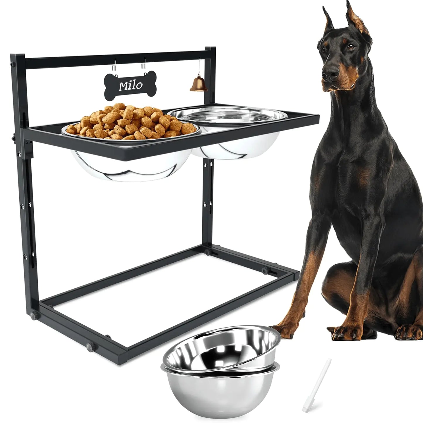 Elevated Dog Feeder for Large Breeds