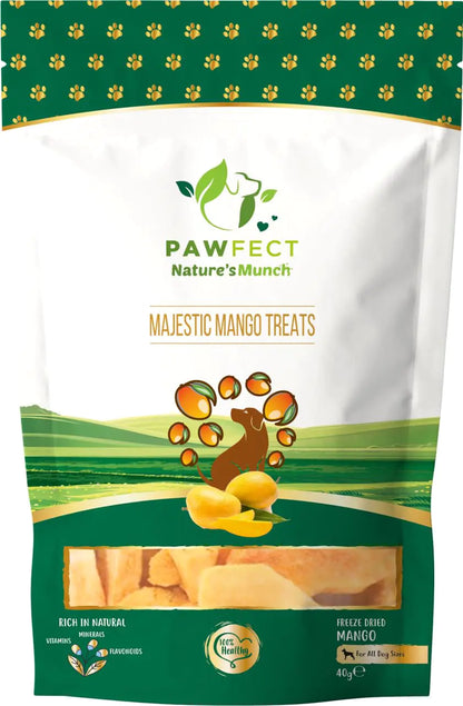 Natures Munch Freeze-Dried Mango Treats for Dogs (1.4oz.)