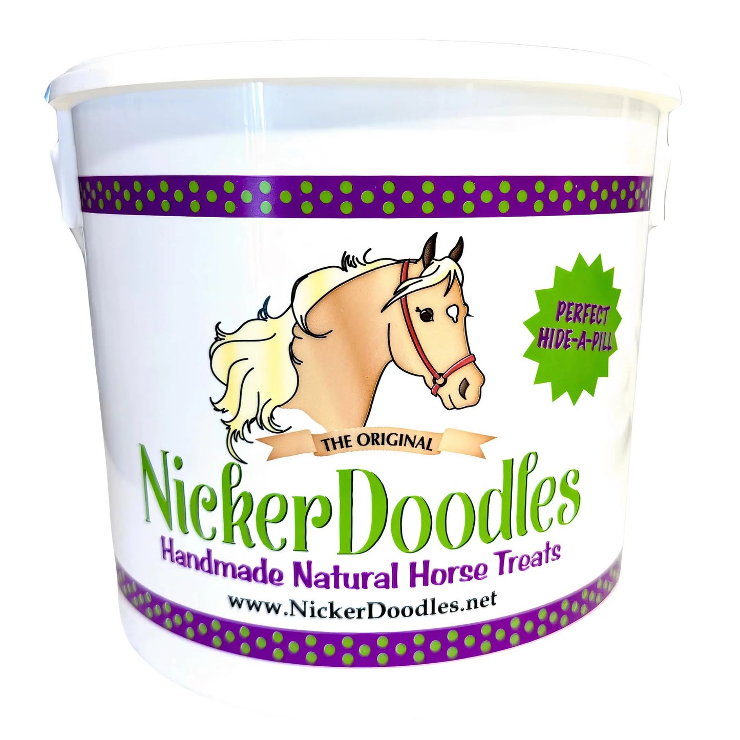 NickerDoodles Horse Treats - 1 lb Pail