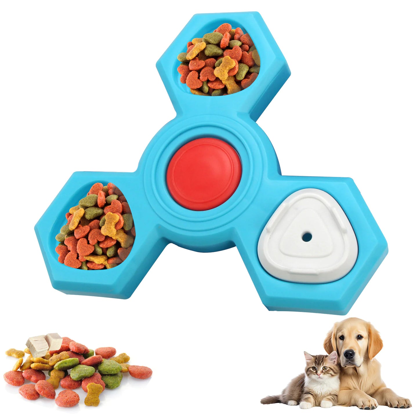 Dr.Q's Interactive Dog Treat Puzzle Toy