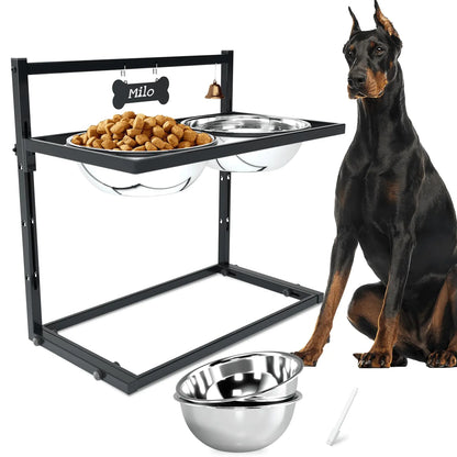 Elevated Dog Feeder for Large Breeds