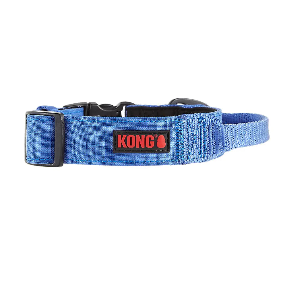 KONG Ultra Durable Padded Comfort Handle Dog Collar (Medium)