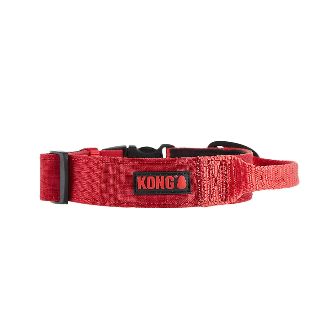 KONG Ultra Durable Padded Comfort Handle Dog Collar (Large)