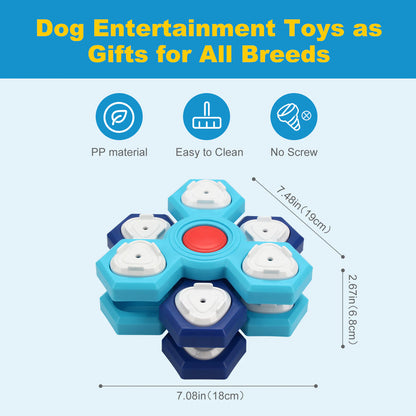 Dr.Q's Interactive Dog Treat Puzzle Toy